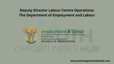 Photo of Deputy Director Labour Centre Operations: The Department of Employment and Labour