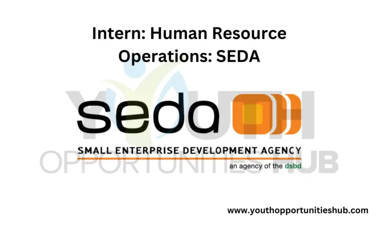 Intern: Human Resource Operations: SEDA