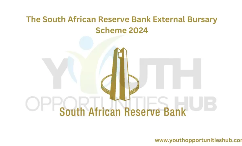 The South African Reserve Bank External Bursary Scheme 2024