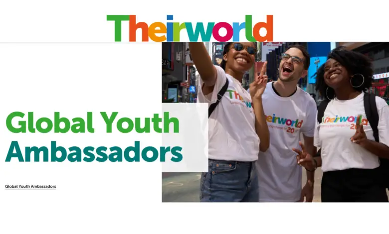 Theirworld's Global Youth Ambassador (GYA) Applications Open!