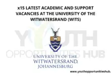 Photo of x15 LATEST ACADEMIC AND SUPPORT VACANCIES AT THE UNIVERSITY OF THE WITWATERSRAND (WITS)