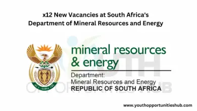 Photo of x12 New Vacancies at South Africa’s Department of Mineral Resources and Energy