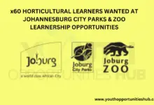 Photo of x60 HORTICULTURAL LEARNERS WANTED AT JOHANNESBURG CITY PARKS & ZOO LEARNERSHIP OPPORTUNITIES