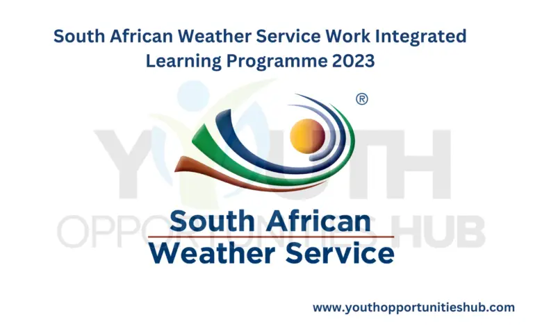 South African Weather Service Work Integrated Learning Programme