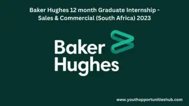 Photo of Baker Hughes 12 month Graduate Internship – Sales & Commercial (South Africa) 2023