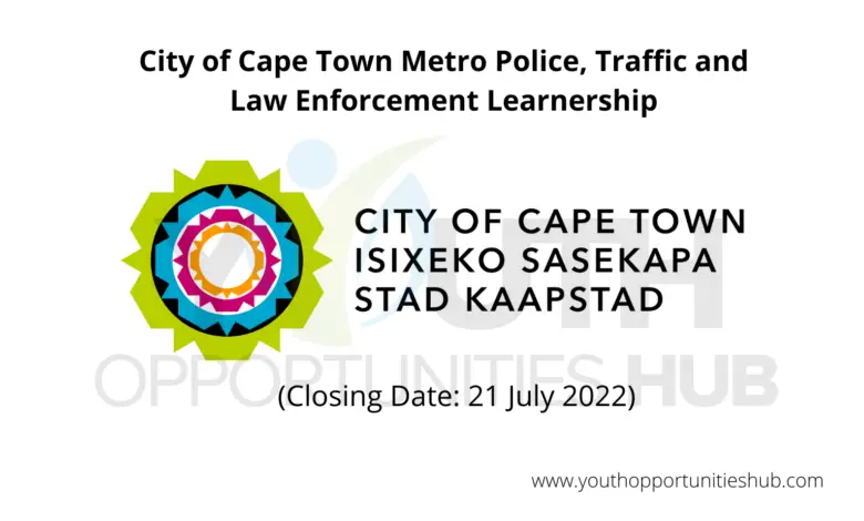 City of Cape Town Metro Police, Traffic and Law Enforcement Learnership