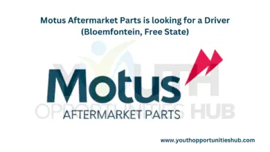 Motus Aftermarket Parts is looking for a Driver (Bloemfontein, Free State)