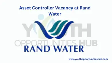 Photo of Asset Controller Vacancy at Rand Water