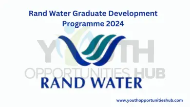 Photo of Rand Water Graduate Development Programme 2024