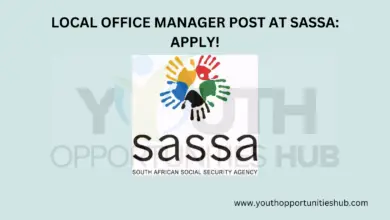Photo of LOCAL OFFICE MANAGER POST AT SASSA: APPLY!