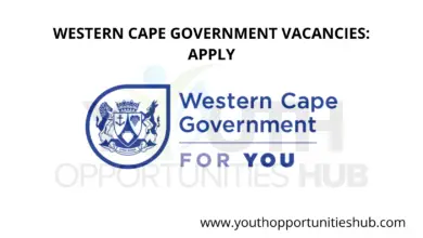 Photo of WESTERN CAPE GOVERNMENT VACANCIES: APPLY