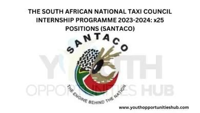 THE SOUTH AFRICAN NATIONAL TAXI COUNCIL INTERNSHIP PROGRAMME 2023-2024: x25 POSITIONS (SANTACO)