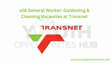 Photo of x28 General Worker: Gardening & Cleaning Vacancies at Transnet