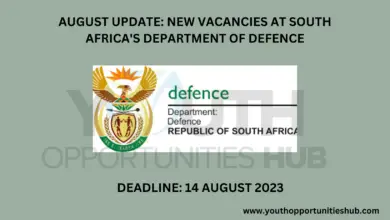 Photo of AUGUST UPDATE: NEW VACANCIES AT SOUTH AFRICA’S DEPARTMENT OF DEFENCE