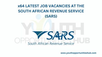 Photo of x64 LATEST JOB VACANCIES AT THE SOUTH AFRICAN REVENUE SERVICE (SARS)
