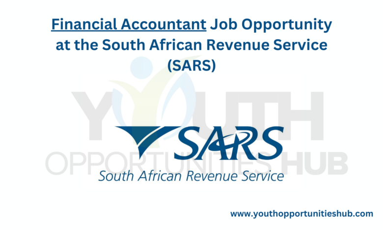 Financial Accountant Job Opportunity at the South African Revenue Service (SARS)
