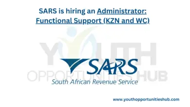Photo of SARS is hiring an Administrator: Functional Support (KZN and WC)