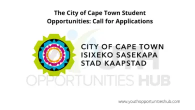 The City of Cape Town Student Opportunities: Call for Applications
