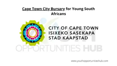 Photo of Cape Town City Bursary for Young South Africans
