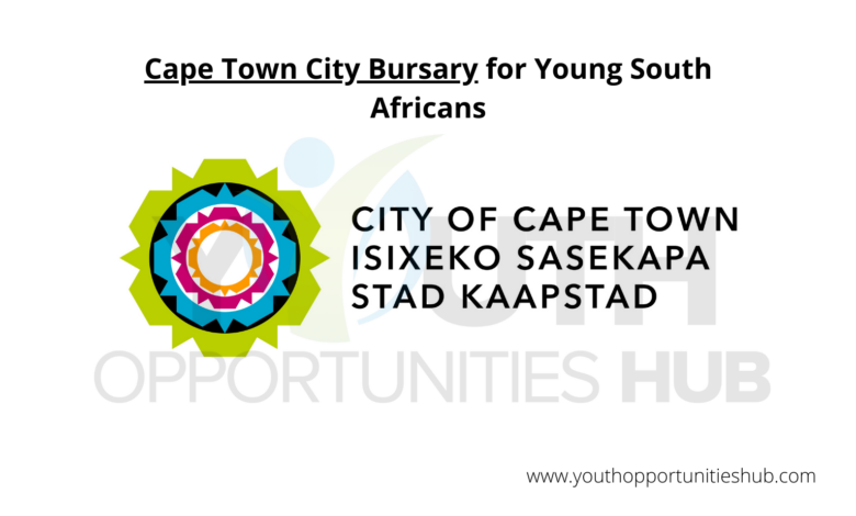 Cape Town City Bursary for Young South Africans