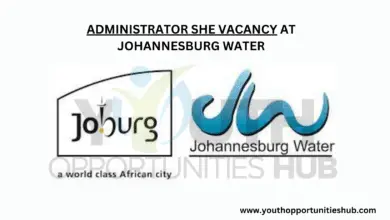 Photo of ADMINISTRATOR SHE VACANCY AT JOHANNESBURG WATER