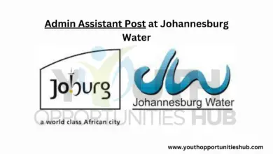 Photo of ADMIN ASSISTANT POST AT JOHANNESBURG WATER