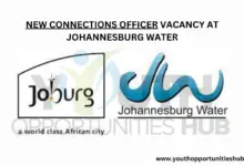 Photo of NEW CONNECTIONS OFFICER VACANCY AT JOHANNESBURG WATER