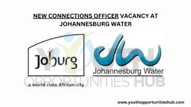 Photo of NEW CONNECTIONS OFFICER VACANCY AT JOHANNESBURG WATER