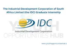 Photo of The Industrial Development Corporation of South Africa Limited (the IDC) Graduate Internship