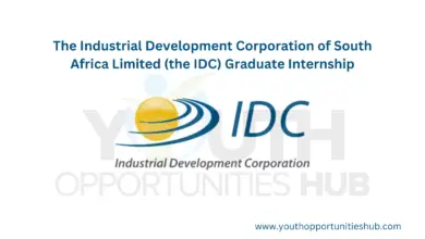 Photo of The Industrial Development Corporation of South Africa Limited (the IDC) Graduate Internship