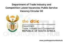 Photo of Department of Trade, Industry, and Competition Latest Vacancies: Public Service Vacancy Circular 30