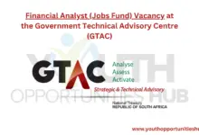 Photo of Financial Analyst (Jobs Fund) Vacancy at the Government Technical Advisory Centre (GTAC)
