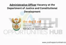 Photo of Administrative Officer Vacancy at the Department of Justice and Constitutional Development