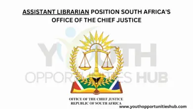 Photo of ASSISTANT LIBRARIAN POSITION AT SOUTH AFRICA’S OFFICE OF THE CHIEF JUSTICE