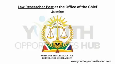 Photo of Law Researcher Post at the Office of the Chief Justice
