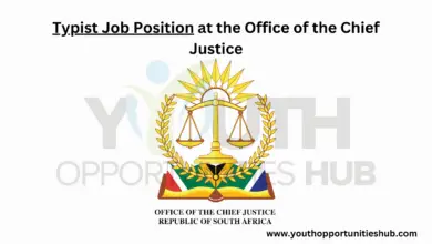 Photo of Typist Job Position at the Office of the Chief Justice