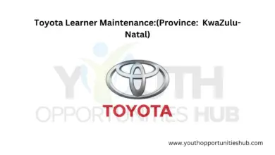 Photo of Toyota Learner Maintenance: (Province: KwaZulu-Natal)