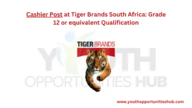 Photo of Cashier Post at Tiger Brands South Africa: Grade 12 or equivalent Qualification