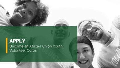 Call for Applications: African Union Youth Volunteer Corps (AU-YVC)