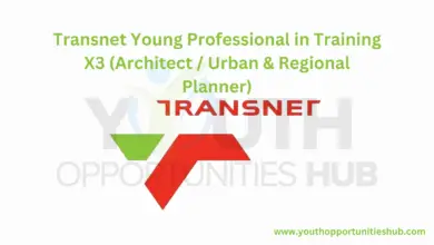 Photo of Transnet Young Professional in Training X3 (Architect / Urban & Regional Planner)