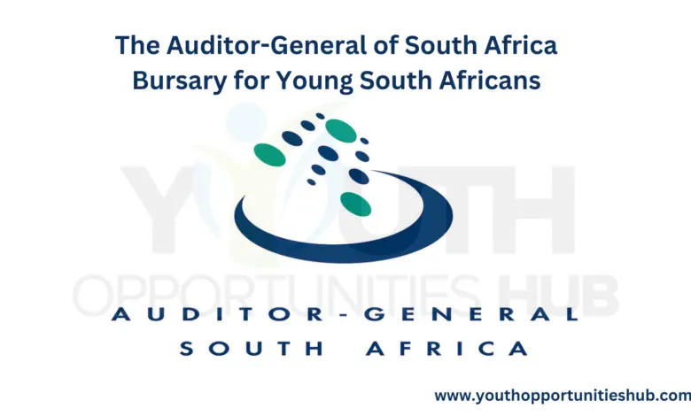 The Auditor-General of South Africa Bursary for Young South Africans