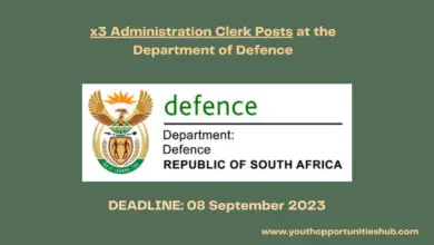 Photo of x3 Administration Clerk Posts at the Department of Defence