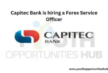 Photo of Capitec Bank is hiring a Forex Service Officer