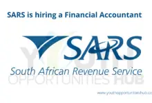 Photo of SARS is hiring a Financial Accountant