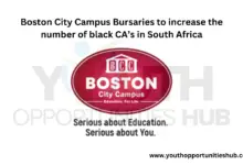 Photo of Boston City Campus Bursaries to increase the number of black CA’s in South Africa