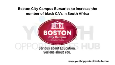 Photo of Boston City Campus Bursaries to increase the number of black CA’s in South Africa