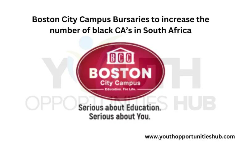 Boston City Campus Bursaries to increase the number of black CA’s in South Africa