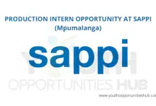 Photo of PRODUCTION INTERN OPPORTUNITY AT SAPPI (Mpumalanga)
