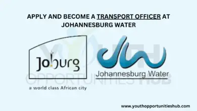 Photo of APPLY AND BECOME A TRANSPORT OFFICER AT JOHANNESBURG WATER