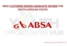 Photo of ABSA CUSTOMER DESIGN GRADUATE INTERN FOR SOUTH AFRICAN YOUTH